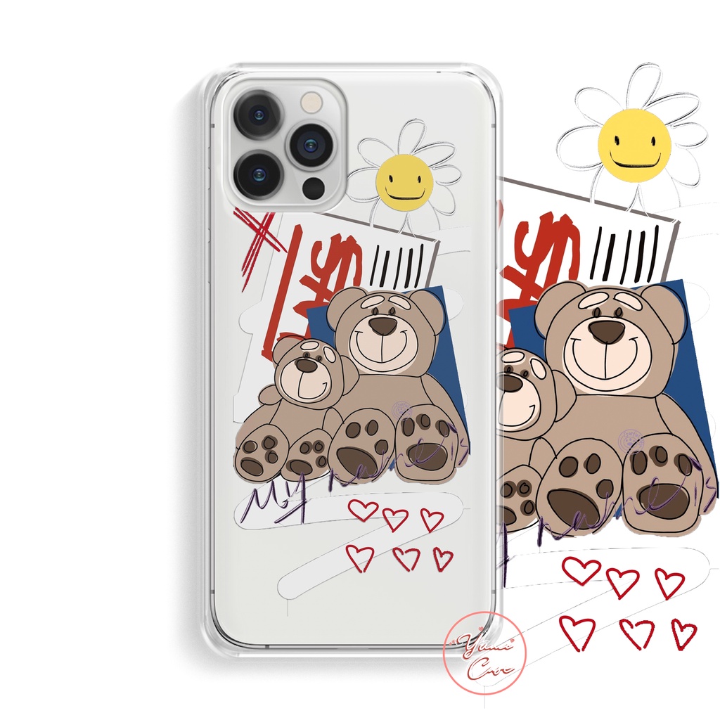 Ốp điện thoại cho Iphone Samsung Vsmart Oppo Huawei Xiaomi Vivo Nokia Realme Poco Redmi MONSTER 13-14 Yumi Case