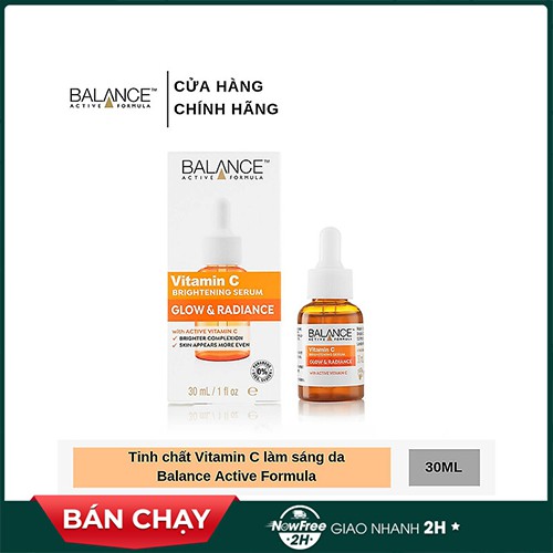 Serum mờ thâm mụn Vitamin C Balance Active Formula 30ml