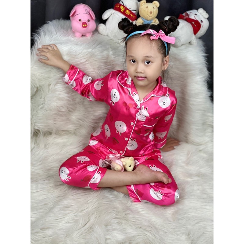 J341 Bộ pijama bé gái size đại 10-50kg