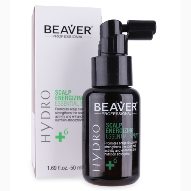 Xịt dưỡng da đầu chống rụng tóc Beaver Hydro Scalp Energizing Essense Spray +6 50ml