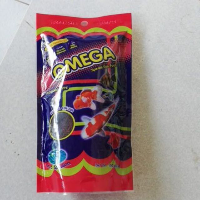 Thức ăn cá cảnh omega 100g