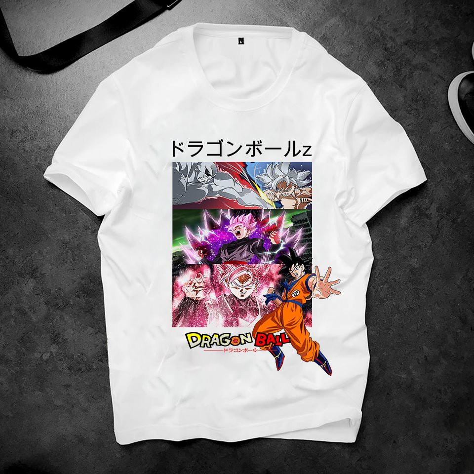 Áo thun form rộng unisex hình GoKu chất vải đẹp2019ts711