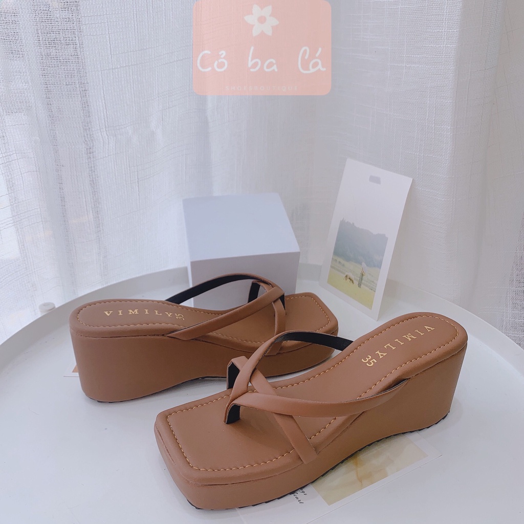 DÉP LÊ COBALA SHOES - DÉP XUỒNG NỮ THỜI TRANG 7 PHÂN CAO CÂP -  D20093100 D22060400