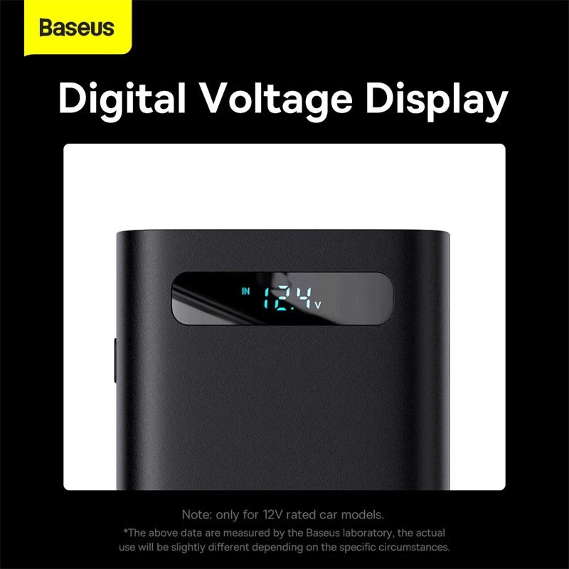 Bộ biến tần Baseus Super Si Power Inverter Type C USB-A AC 500W chuyển đổi nguồn 220V cho xe ô tô