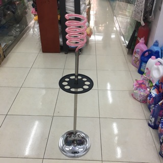 KỆ ĐỂ MÁY SẤY TÓC LƯỢC TRÒN LÔ SẤY SALON TÓC (Nhiều màu)