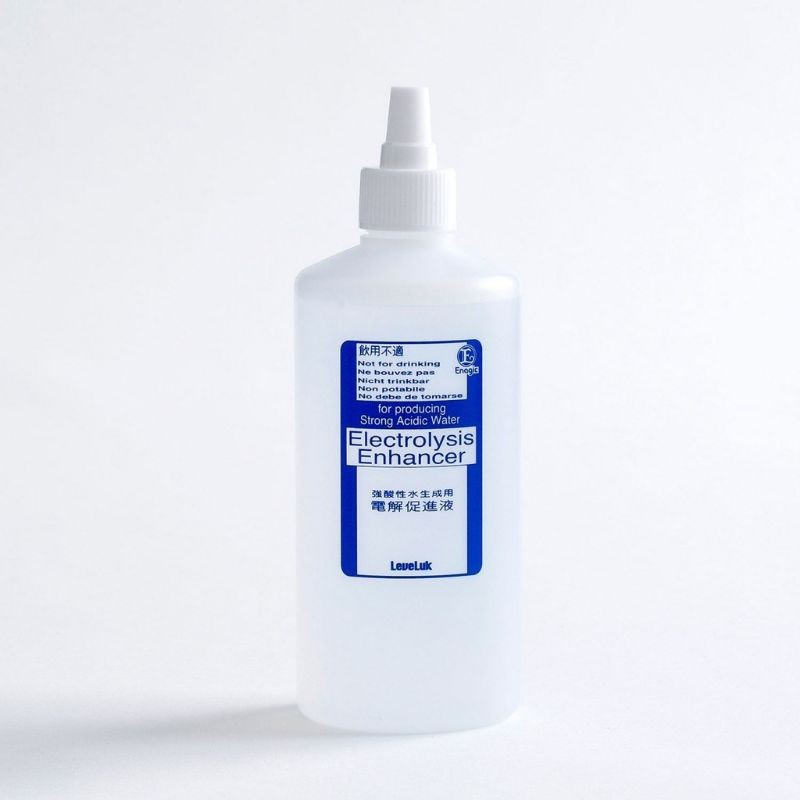 Dung dịch muối tăng cường điện phân, điện giải ion kiềm (Electrolysis Enhancer) dùng cho các dòng máy LeveLuk KANGEN