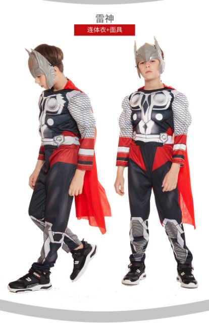 Trang Phục Hóa Trang Các Siêu Anh Hùng Avengers, Bộ Đồ Halloween Hoá Trang Các Siêu Anh Hùng Avengers Trẻ Em