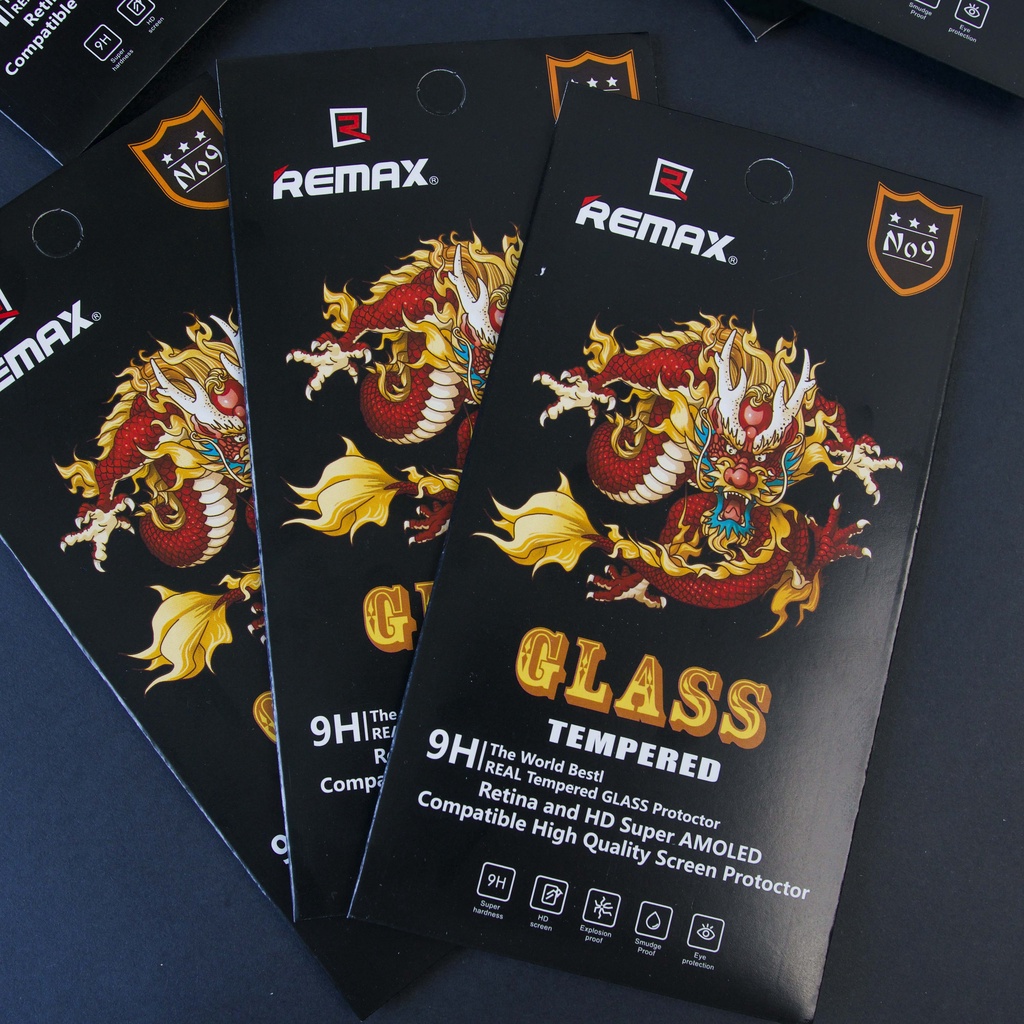 Kính cường lực REMAX: độ cứng 9H, cảm ứng mượt, chống xước PIKAPI Phụ Kiện Chính Hãng