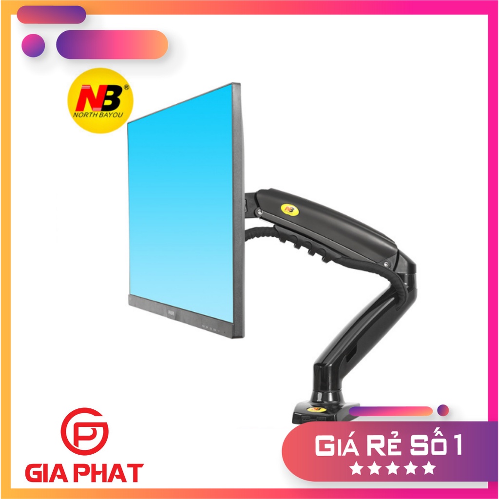 Tay Nâng màn hình máy tính F80 22 - 35 inch Chính Hãng Model Mới Nhất 2021
