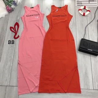 Đầm ôm body xẻ 1 bên