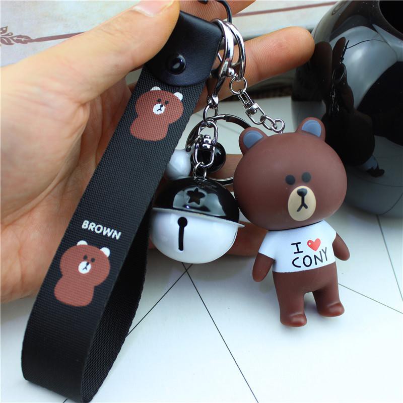 Móc Khoá Gấu Brown Dễ Thương