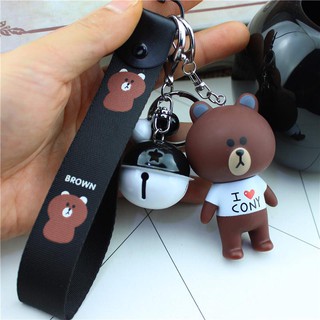 Móc Khoá Gấu Brown Dễ Thương