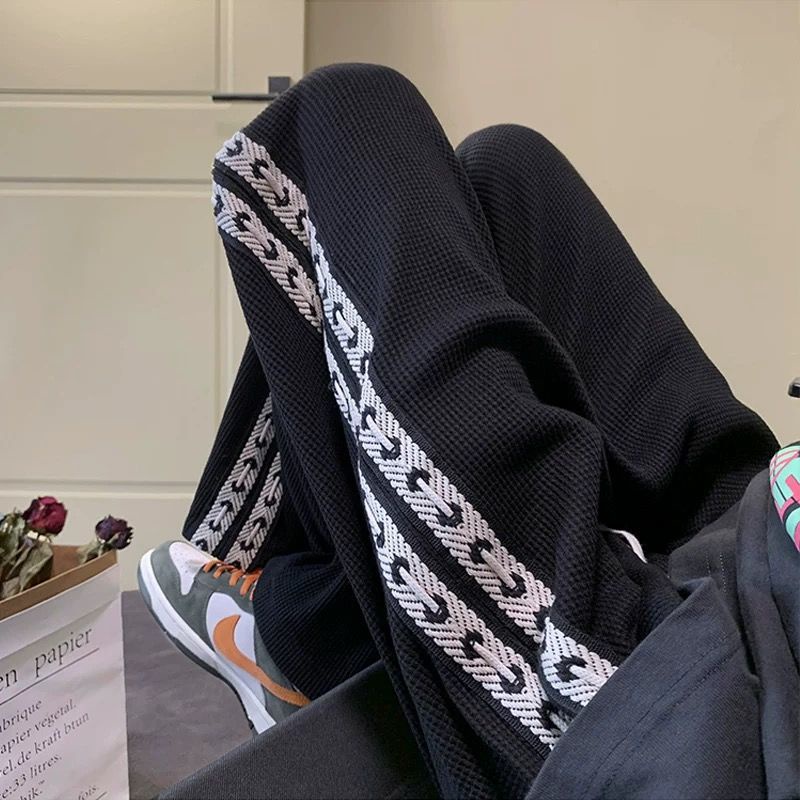 Quần Dài Ống Rộng Phong Cách Hong Kong Cho Nam