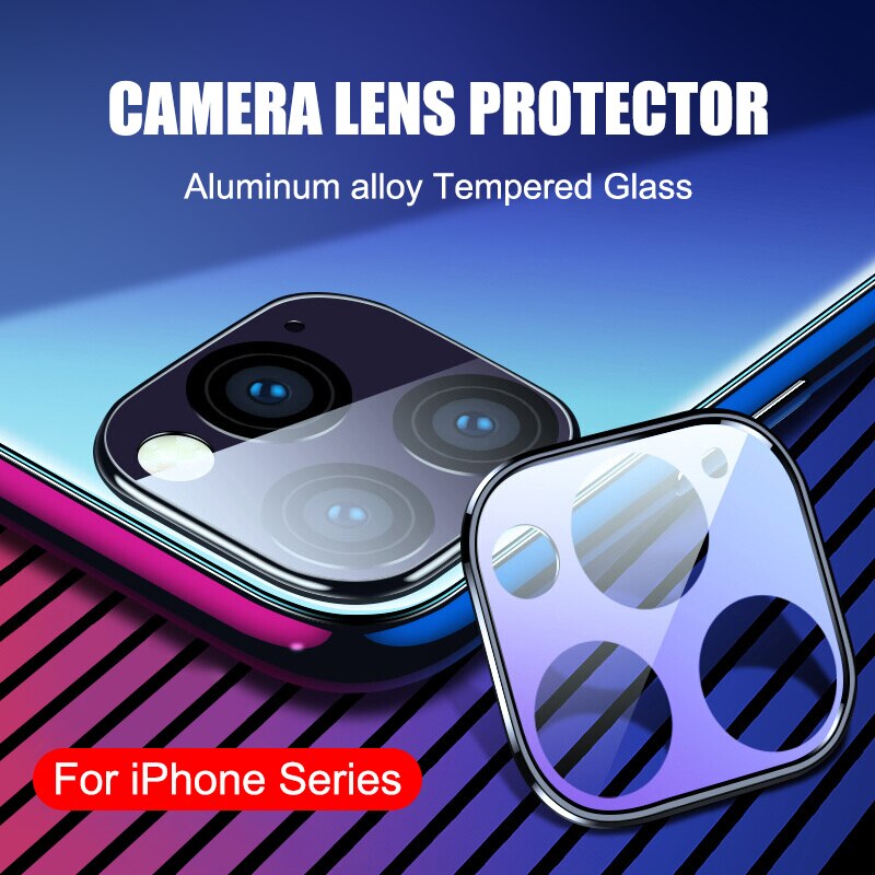 Viền Hợp Kim Nhôm Bảo Vệ Ống Kính Camera Sau Cho Iphone 12 Pro Max 12 Mini