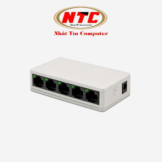 Switch 5 Port PIX-LINK LV-SW05 chia cổng mạng RJ45 từ 1 ra 5 (Trắng)