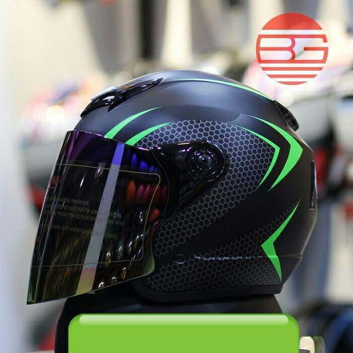 Mũ Bảo Hiểm 039 Napoli Tem Tổ Ông Kính Khói-Bảo Hành 12 Tháng.