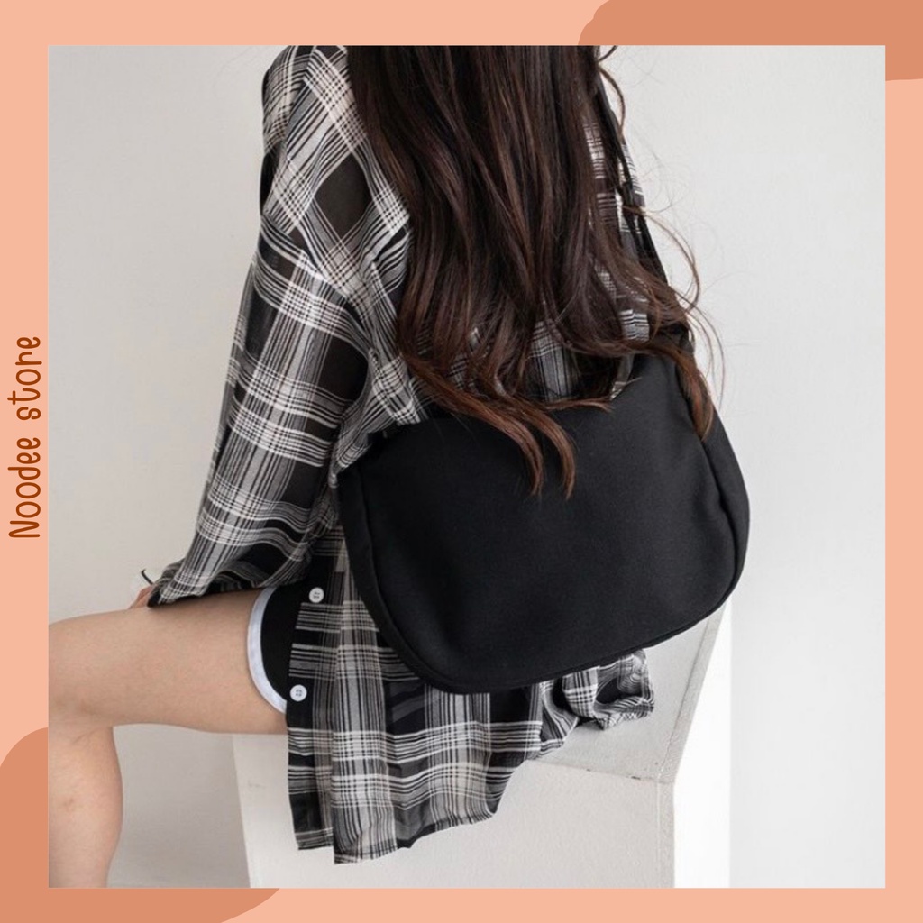 Túi đeo chéo thời trang vải canvas