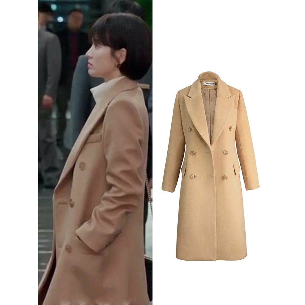 [Order 10-15d] Áo khoác dạ nữ Song Hye Kyo