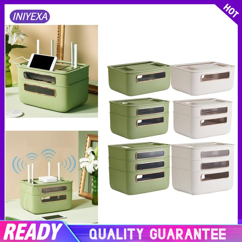 Hộp Đựng Ổ Cắm Bộ Định Tuyến Chống Bụi Cho Phòng Khách | BigBuy360 - bigbuy360.vn