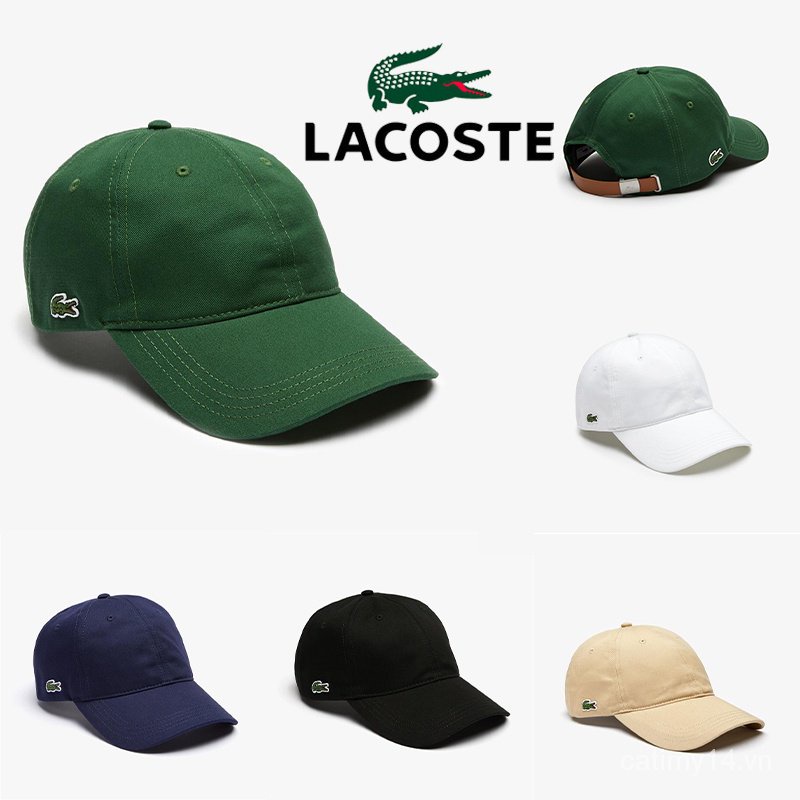 Mũ lưỡi trai Lacoste phong cách thể thao có thể điều chỉnh cho nam và nữ 2
