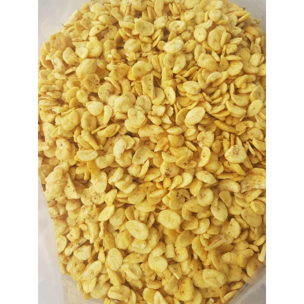 Chuối Sấy Giòn Hàng Vụn Bò Đội Nón 500g