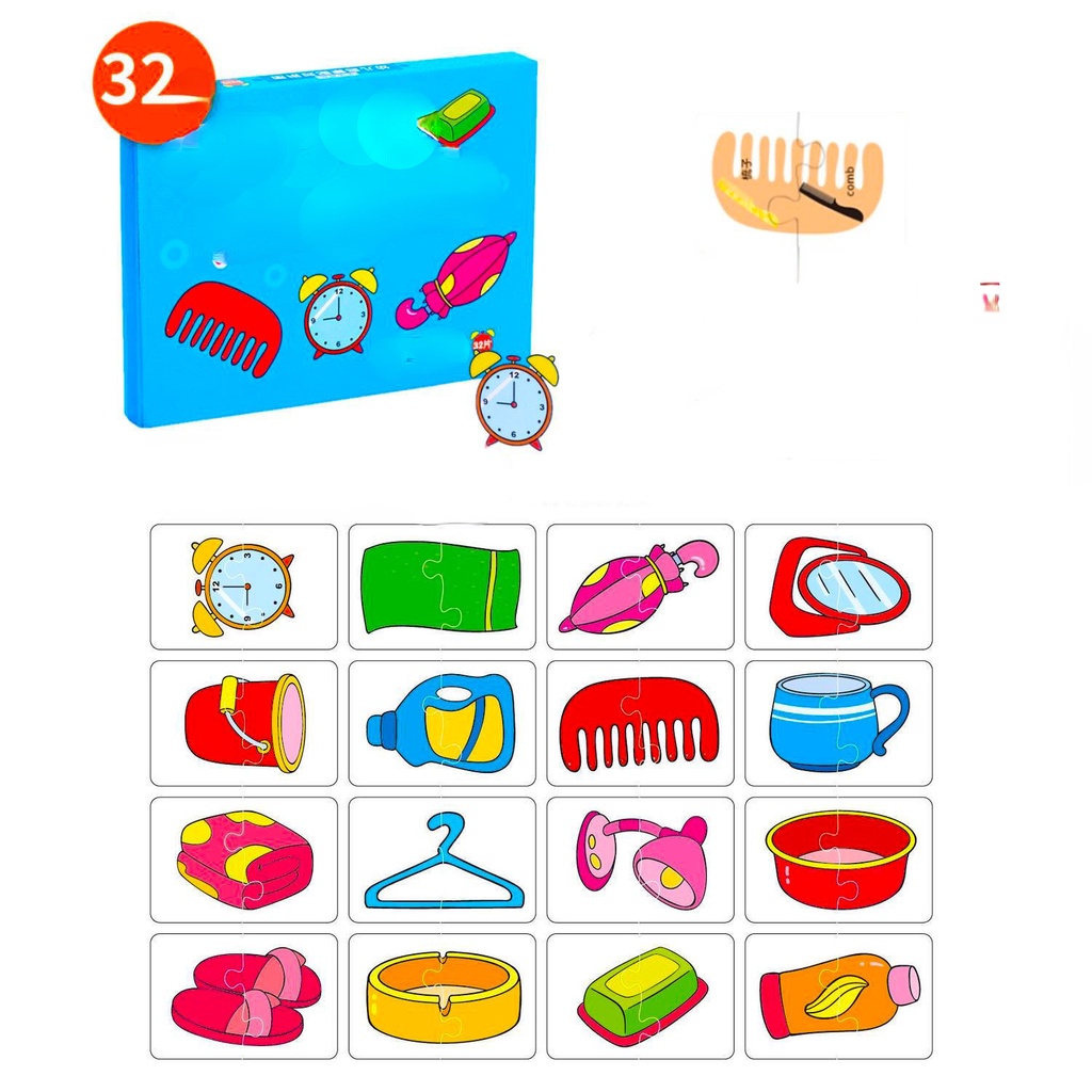 Bộ Đồ Chơi Xếp Hình Phát Triển Trí Thông Minh Cho Bé