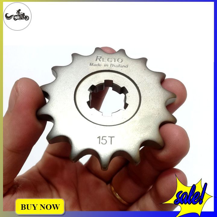 Nhông recto size 15 không lỗ cho Sirius xăng cơ