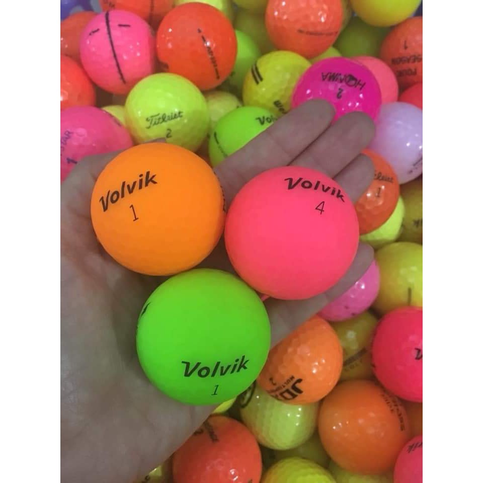 Bóng golf cũ màu volvik
