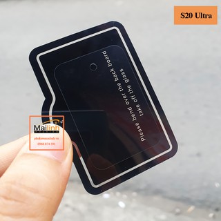 Dán cường lực camera Note 10 Plus, Note 10 Lite, Note 20 Ultra, Note 9, Note 8, S20 Ultra, S20 Plus, S10 Plus, S10