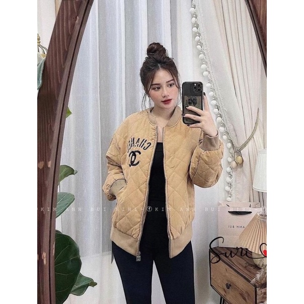 [FREESHIP - HÀNG LOẠI 1] ÁO KHOÁC DA LỘN CH.A.L.E.0 CỰC HOT