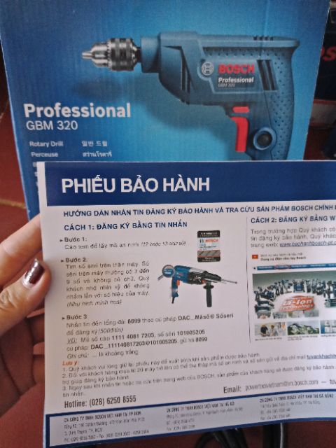 Máy khoan Bosch GBM 320