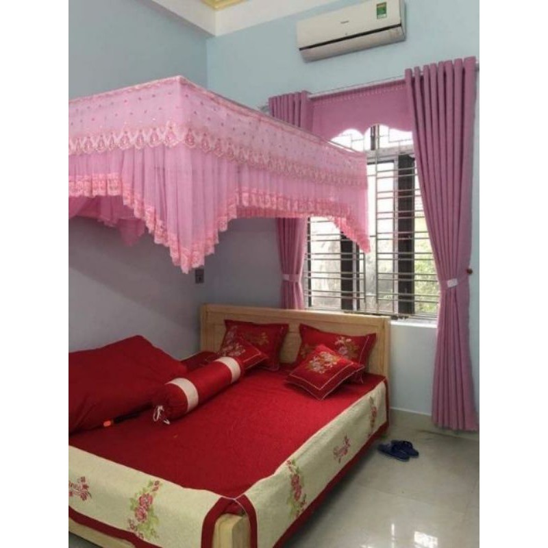 MÀN KHUNG CUNG ĐÌNH REN LẠNH 1,8 X2M