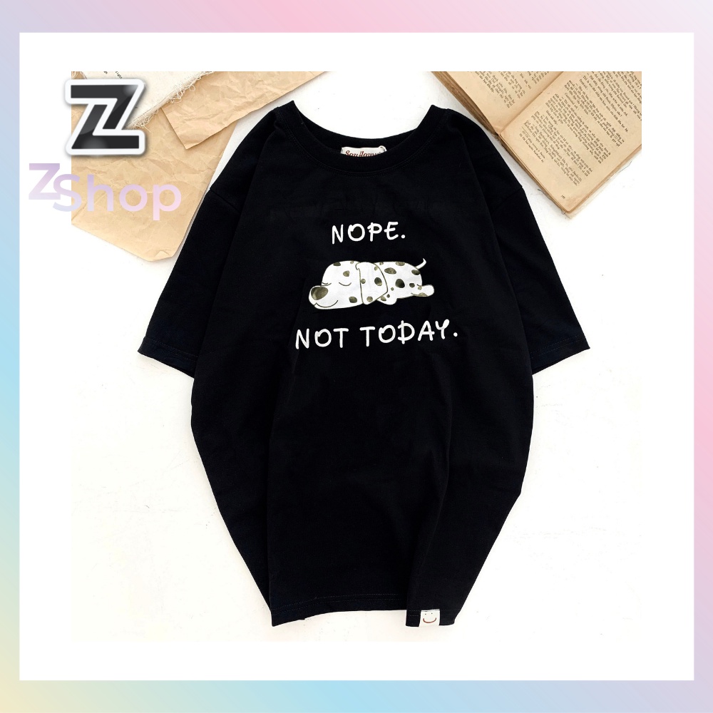 Áo Thun Cặp Đôi ZSHOP Cotton Cao Cấp CHUẨN LOCAL BRAND Unisex Nam Nữ Phông Rộng Hình In Nhiệt 100% Độ Bền Màu Cao ZS77B | BigBuy360 - bigbuy360.vn
