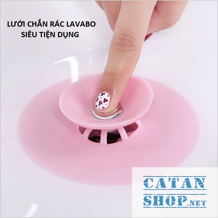 Miếng ngăn rác và giữ nước bồn rửa chén, lavabo, bồn rửa mặt,tấm chắn rác ngăn lông tóc,chống nghẹt ống nước GD247-LCRCC