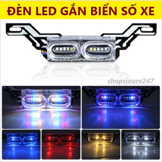 (SALE) (SALE) ĐÈN LED GẮN BIỂN SỐ XE MÁY - CÁNH CHIM (NEW)