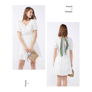 Váy trắng Hiệu CACHECACHE