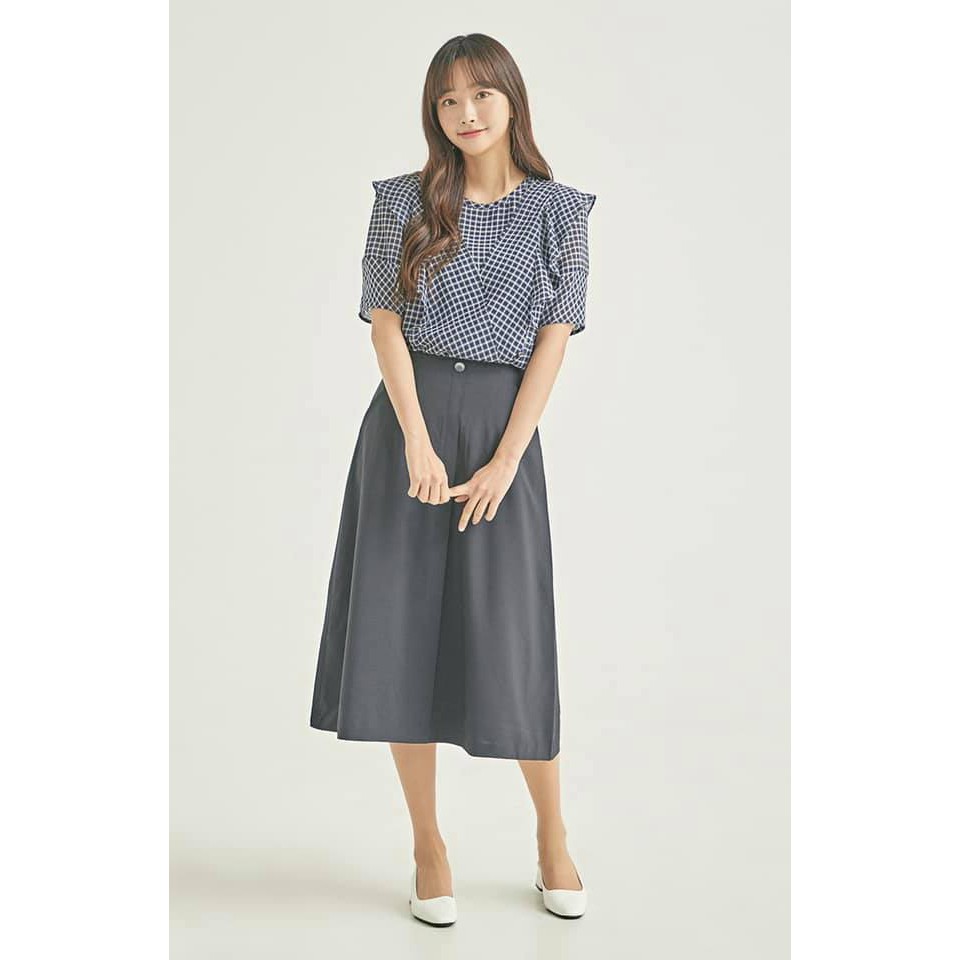 [XUẤT HÀN] Chân váy linen R O E M