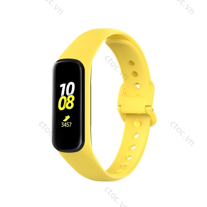 Dây đeo đồng hồ thông minh bằng silicon thay thế cho Samsung Galaxy Fit 2 Sm-R220 Sm-R220Nzkaxev