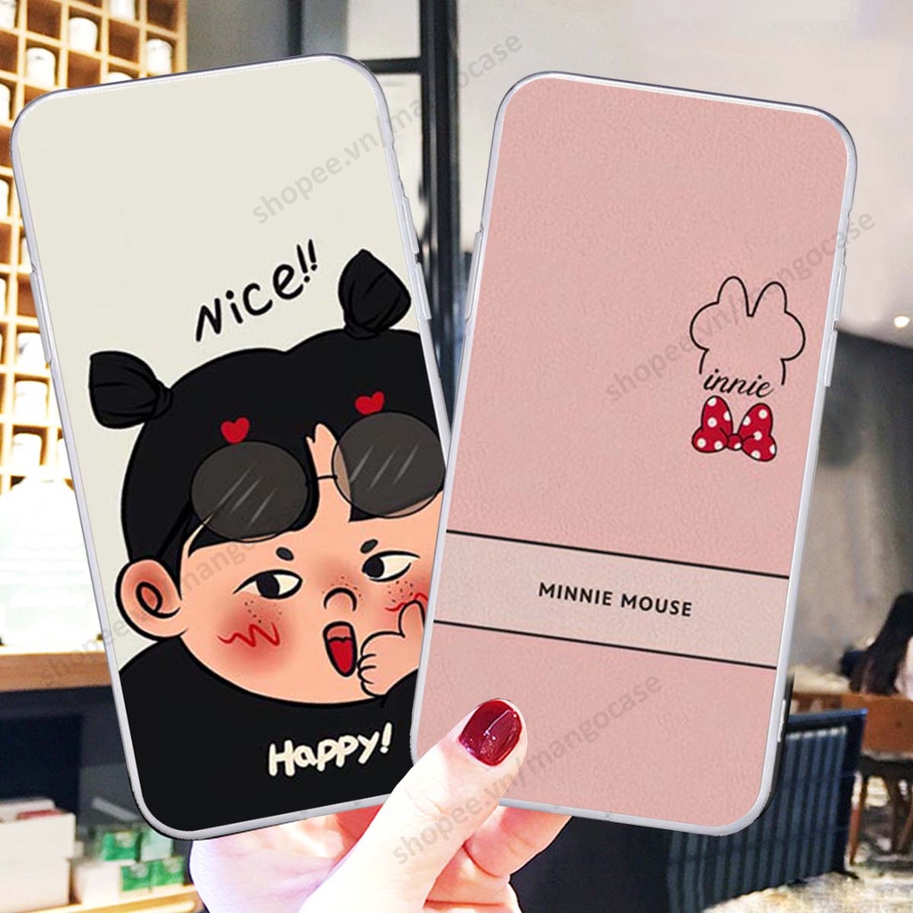 Ốp lưng Vsmart Joy 1 / Joy 1 Plus / Joy1+ in hình happy nice, bé gấu đáng yêu