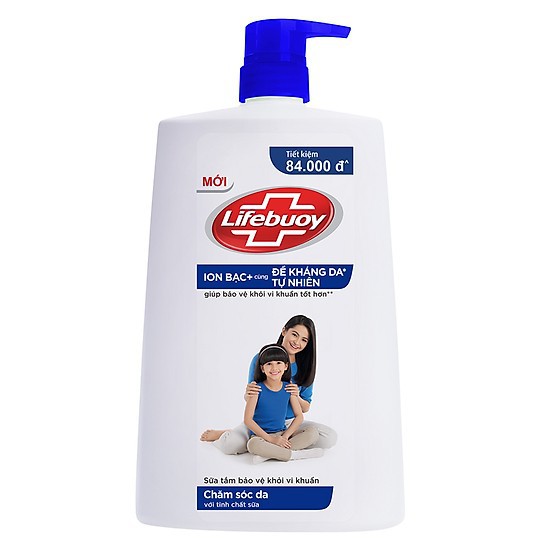 Sữa Tắm Lifebuoy Chăm Sóc Da chai 1,1kg
