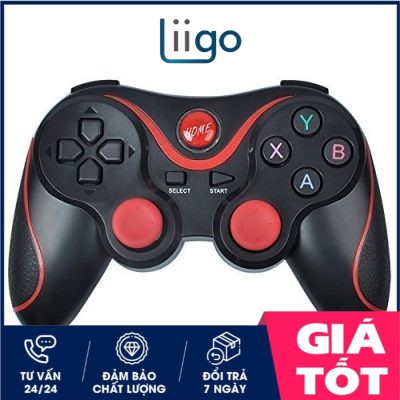 Tay cầm chơi game Bluetooth Terios X3 (Có giá đỡ ĐT+HÀNG CÓ SẴN) Hàng Mới