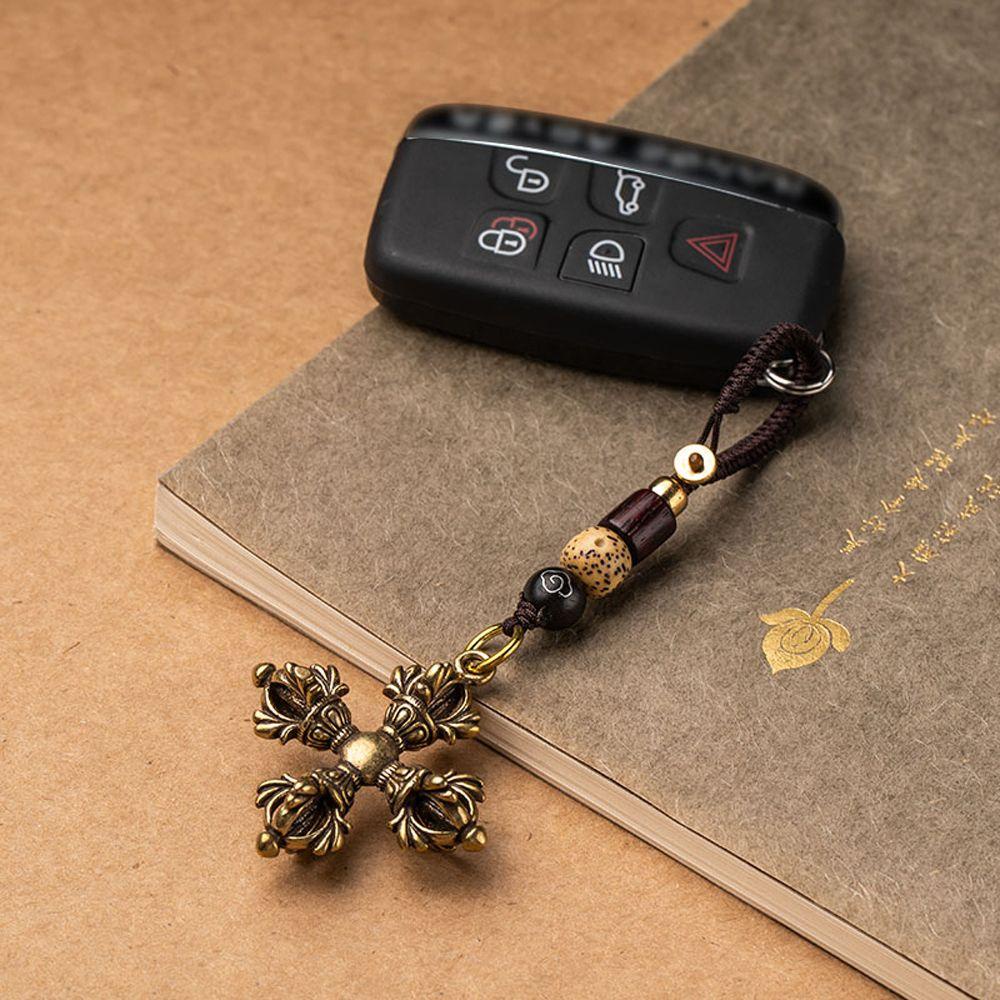 Ralph Móc Khóa Xe Mô Tô Handmade Bằng Đồng Thau Hình Côn Trùng Độc Đáo