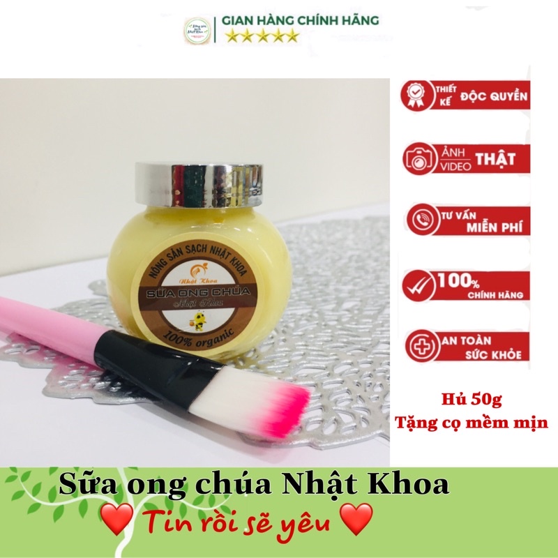 50g sữa ong chúa tươi giá tại trại, đạt ATTP