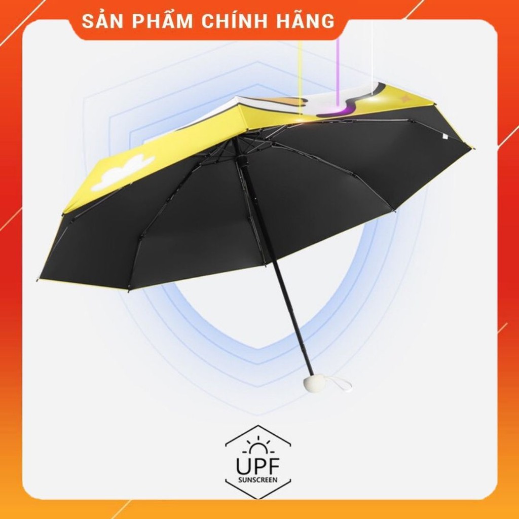 Dù Chính Hãng YINUO Cho Bé Đi Mưa Đi Nắng Chống Tia UV Nhiều Hình Dễ Thương 8 Nan Cứng Cáp Hàng Xuất Nhật