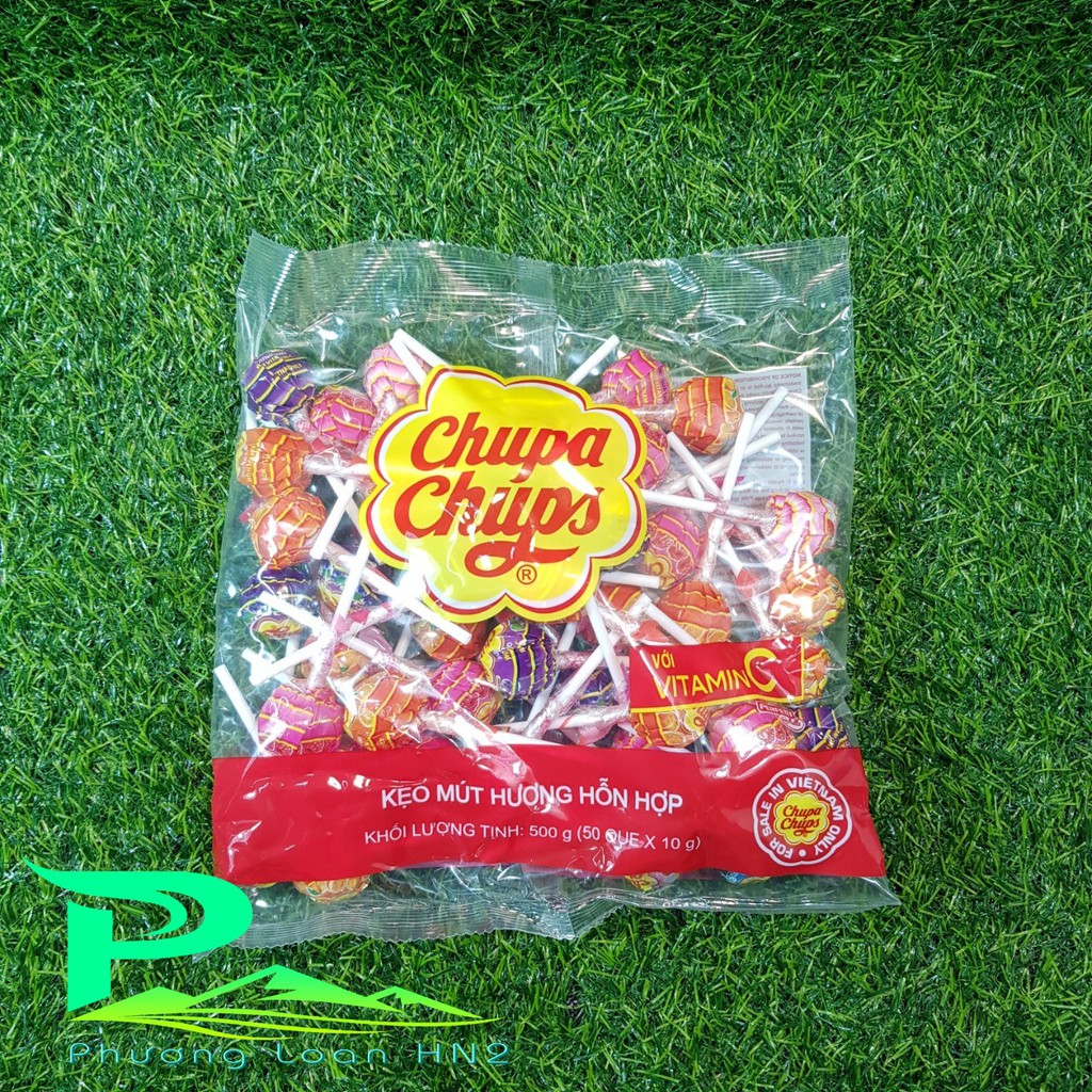 Kẹo Chupachups gói 58 que -60 que 500g