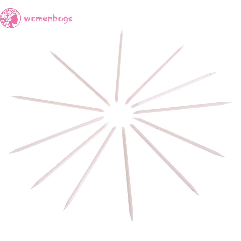 Túi 100 Que Gỗ Làm Sạch Biểu Bì Da Tiện Dụng<br>