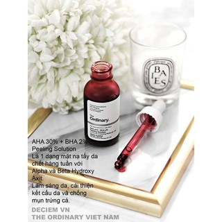 Tinh Chất Ordinary AHA30% +BHA2% Peeling Solution