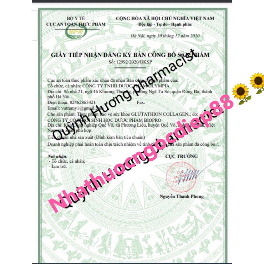 Viên uống Glutathion COLLAGEN hộp 50 viên giúp đẹp da,chống lão hóa