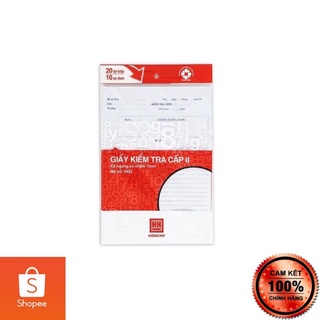 Giấy kiểm tra kẻ ngang HỒNG HÀ 4932 (20 tờ đôi + 10 tờ đơn)
