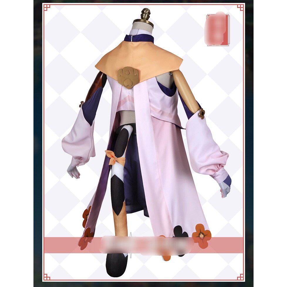 Set cosplay Diona Genshin Impact